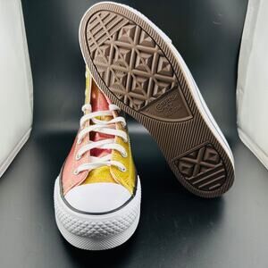 Converse Chuck Taylor All Star EVA Lift Platform High PS Citrus Glitz Pink Gold